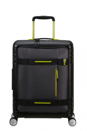 Чемодан 55 см Hello cabin BLACK/LIME - samsonite.ua