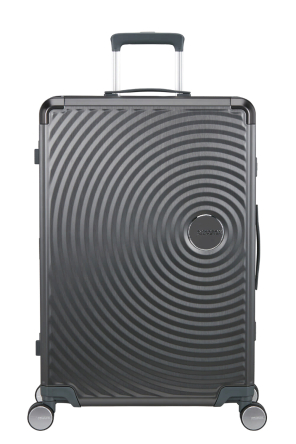 Валіза 77 см Soundbox alu BRUSHED ANTHRACIT - samsonite.ua