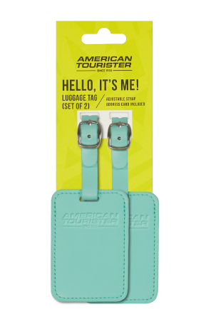 Бирка на чемодан (2 шт.) American tourist. ta JELLY MINT - samsonite.ua