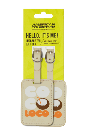 Бирка на чемодан (2 шт.) American tourist. ta COCO LOCO - samsonite.ua