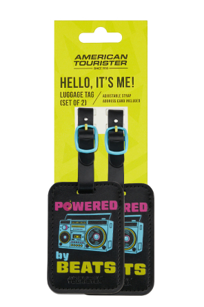 Бирка на чемодан (2 шт.) American tourist. ta POWERED BY BEATS - samsonite.ua