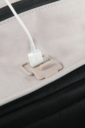 Рюкзак антивор для ноутбука бежевый USB 14,1" Securipak  - samsonite.ua