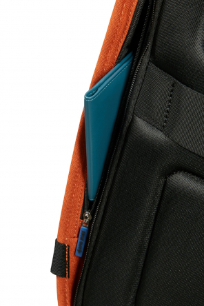 Рюкзак антивор для ноутбука оранжевый USB 15,6" Securipak  - samsonite.ua