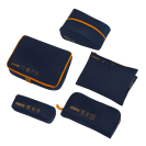Набор из 5 органайзеров для упаковки American tourist. ta NAVY/ORANGE, Фото №3(Миниатюра) - samsonite.ua