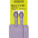 Бирка на чемодан (2 шт.) American tourist. ta DIGITAL LAVENDER, Фото №1(Миниатюра) - samsonite.ua