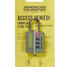 Замок American tourist. ta OLIVE/LIME, Фото №3(Мініатюра) - samsonite.ua