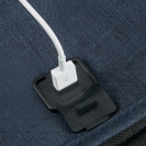 Рюкзак антизлодій для ноутбуку синій USB 15,6" Securipak , Фото №5(Мініатюра) - samsonite.ua
