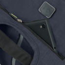 Рюкзак антизлодій для ноутбуку синій USB 15,6" Securipak , Фото №6(Мініатюра) - samsonite.ua