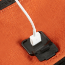 Рюкзак антизлодій для ноутбуку помаранчевий USB 15,6" Securipak , Фото №4(Мініатюра) - samsonite.ua