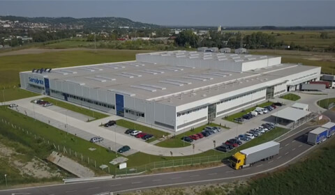 Фабрика Samsonite в Угорщині